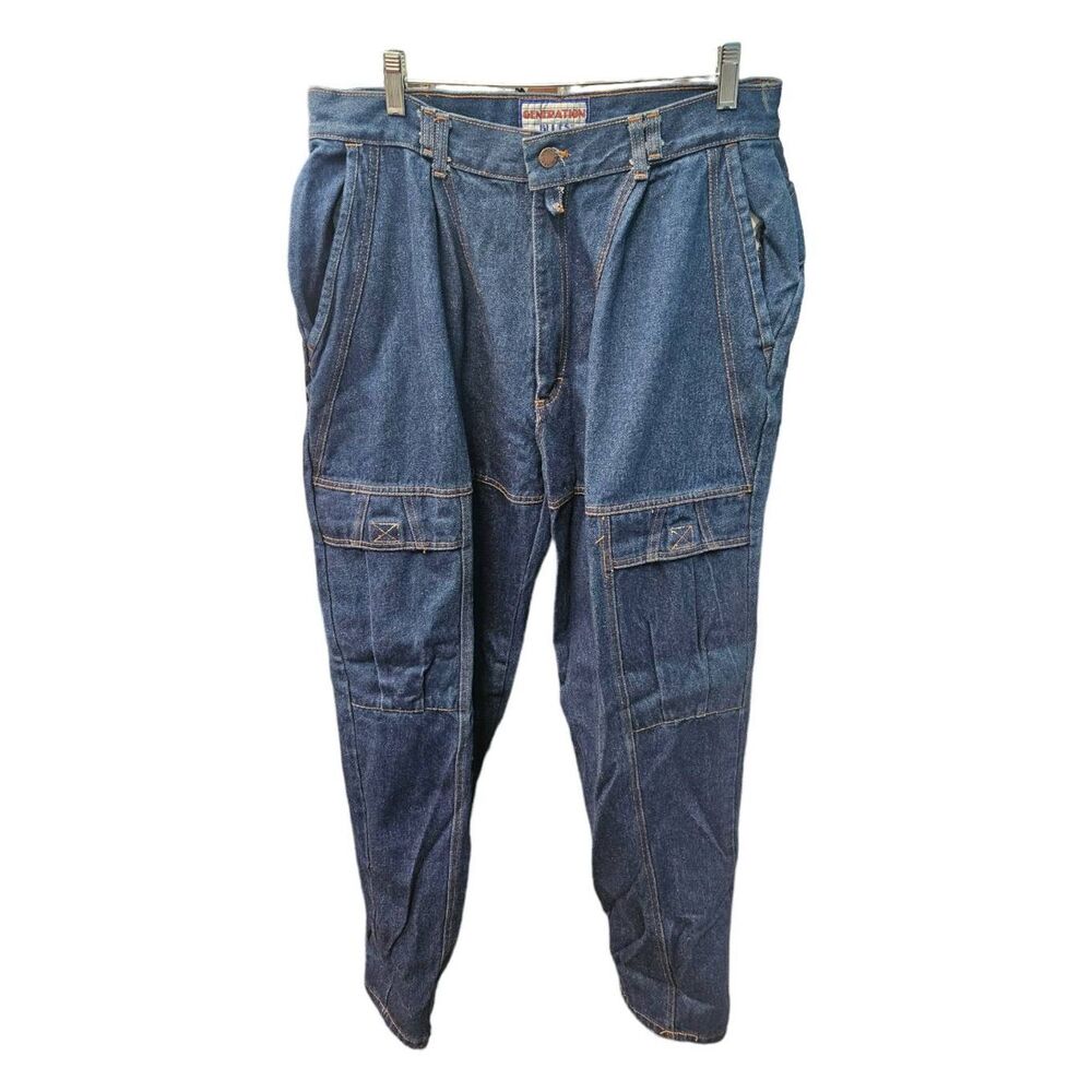 Generation Blues Vintage 90's Cargo Jean's Size 38 Mens Jeans
